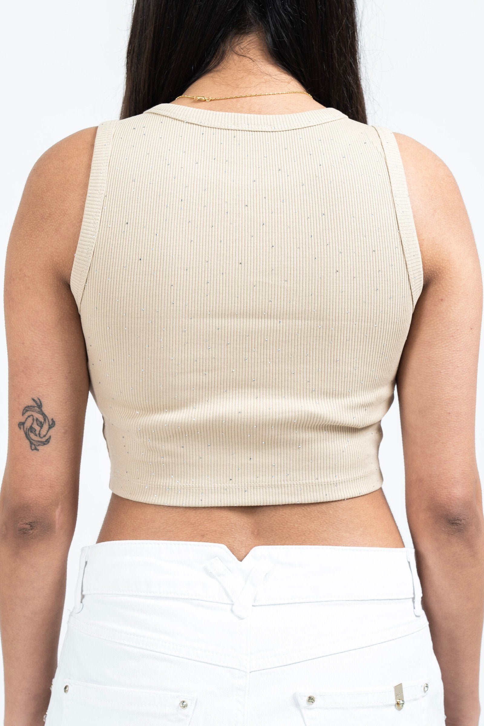 Beige Crop