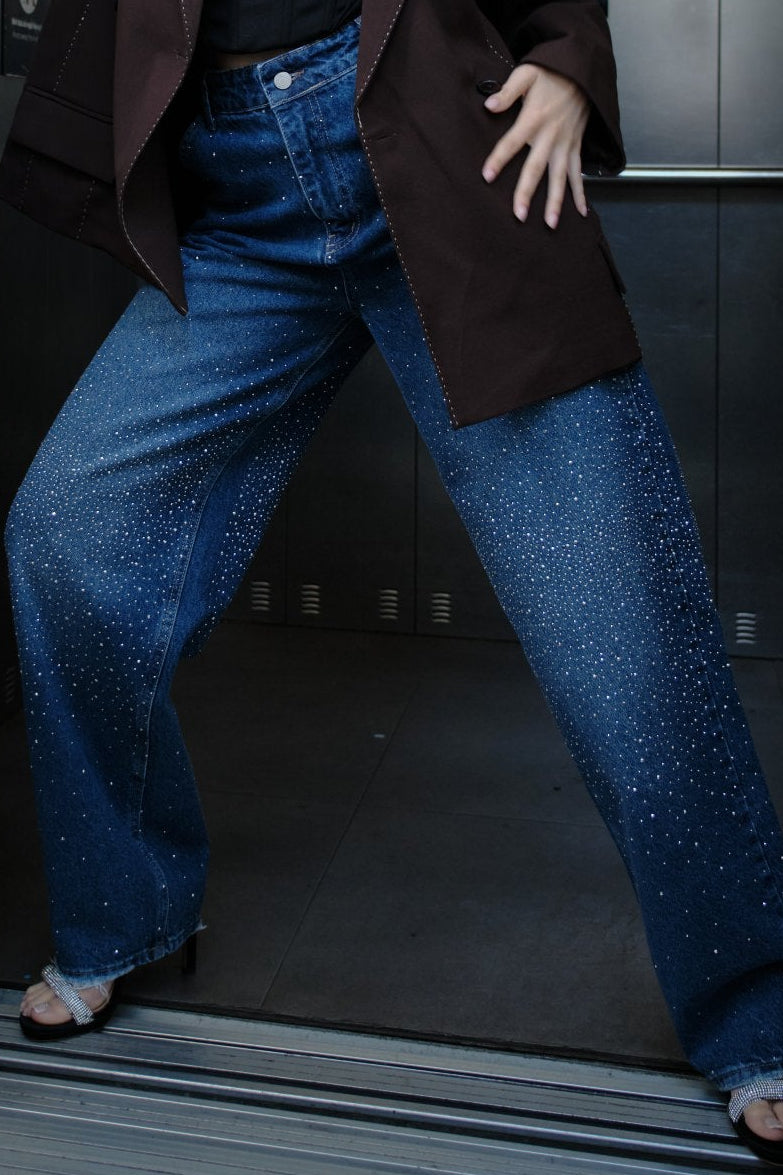 Blue Glitz Denim