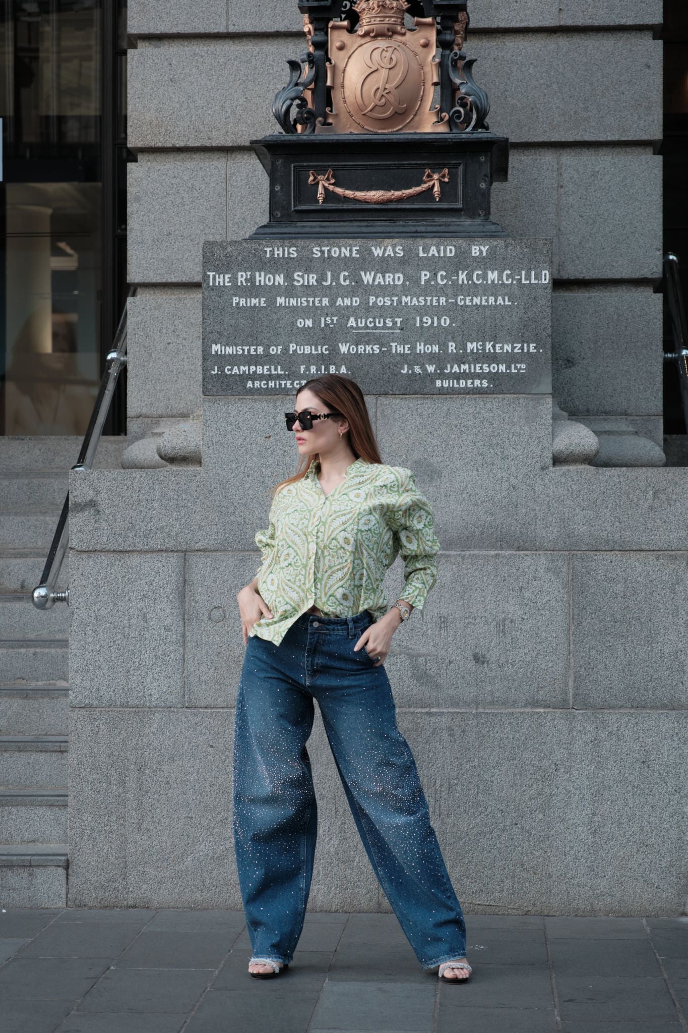 Blue Glitz Denim