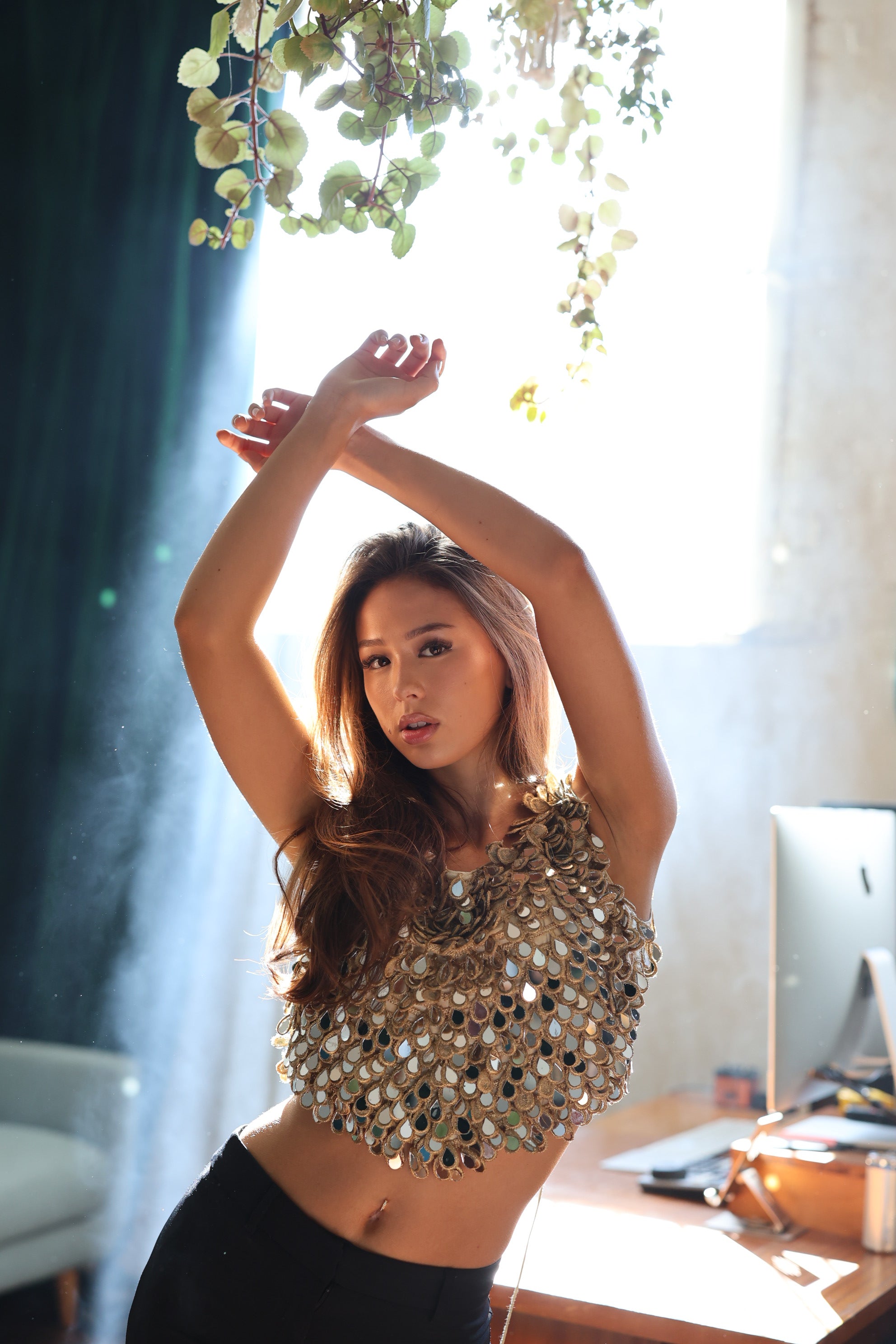 Chandelier Corset top