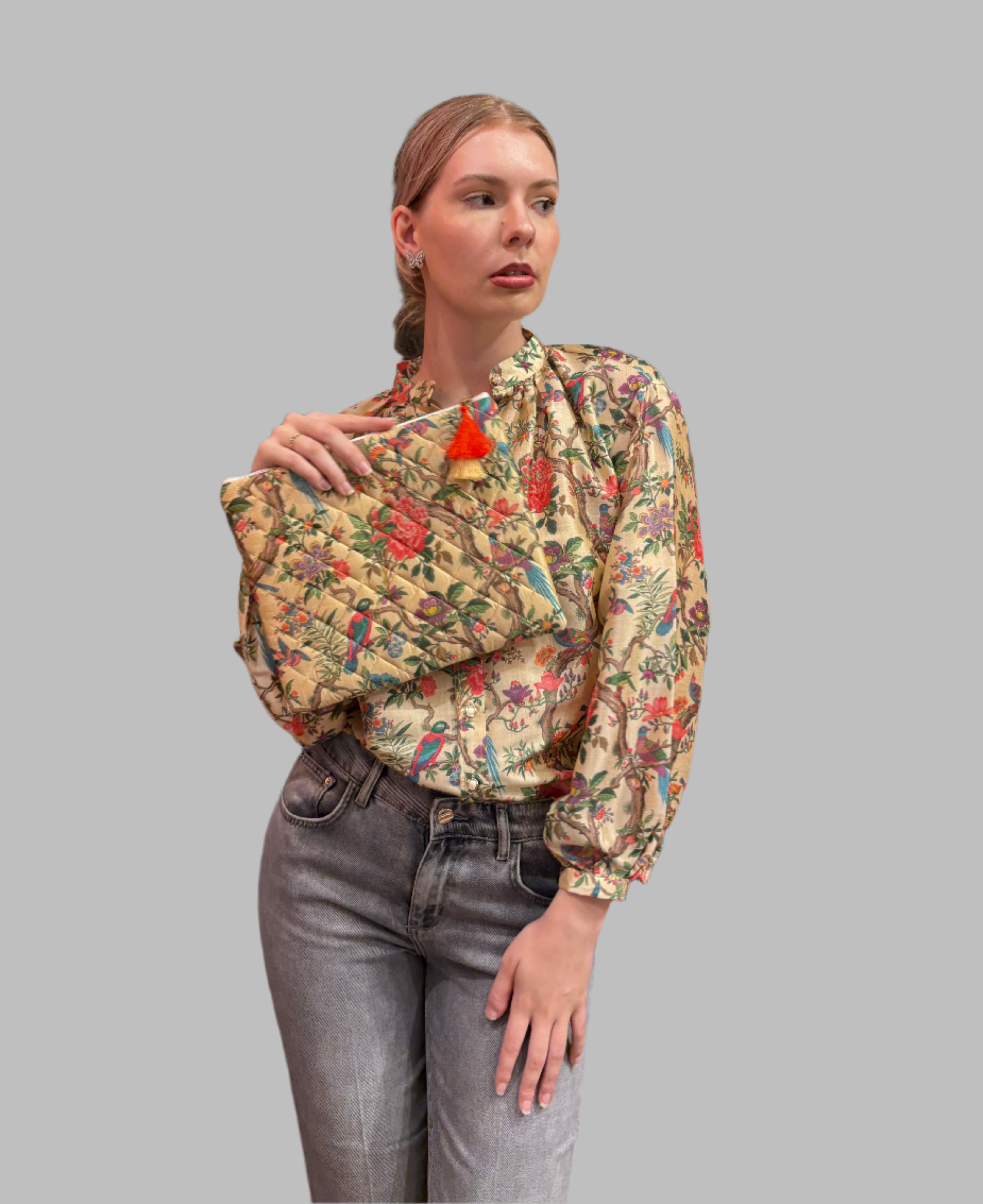 Bageecha (The Garden) Silk Shirt